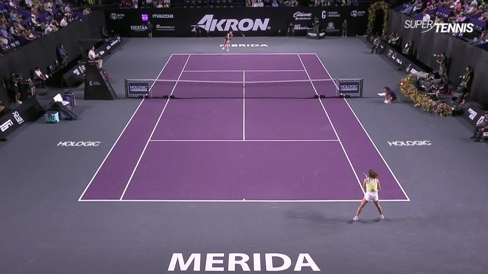 Navarro-Soynmez, WTA Merida QF: highlights