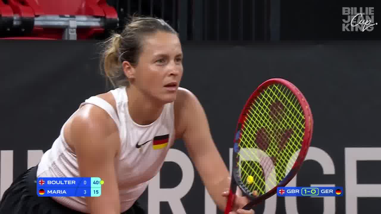 HL | BJKC Qualifiers - GBR VS GER - Boulter vs Maria