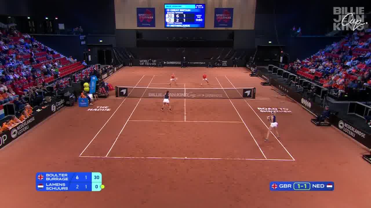 HL | BJKC Qualifiers - GBR VS NED - Boulter/Burrage vs Lamens/Schuurs