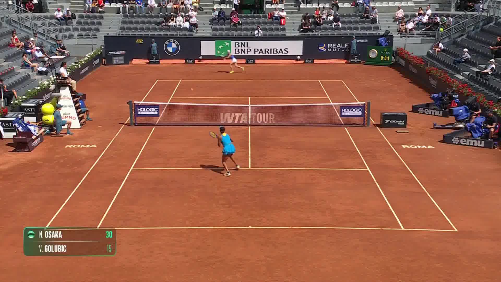 HL Osaka vs Golubic