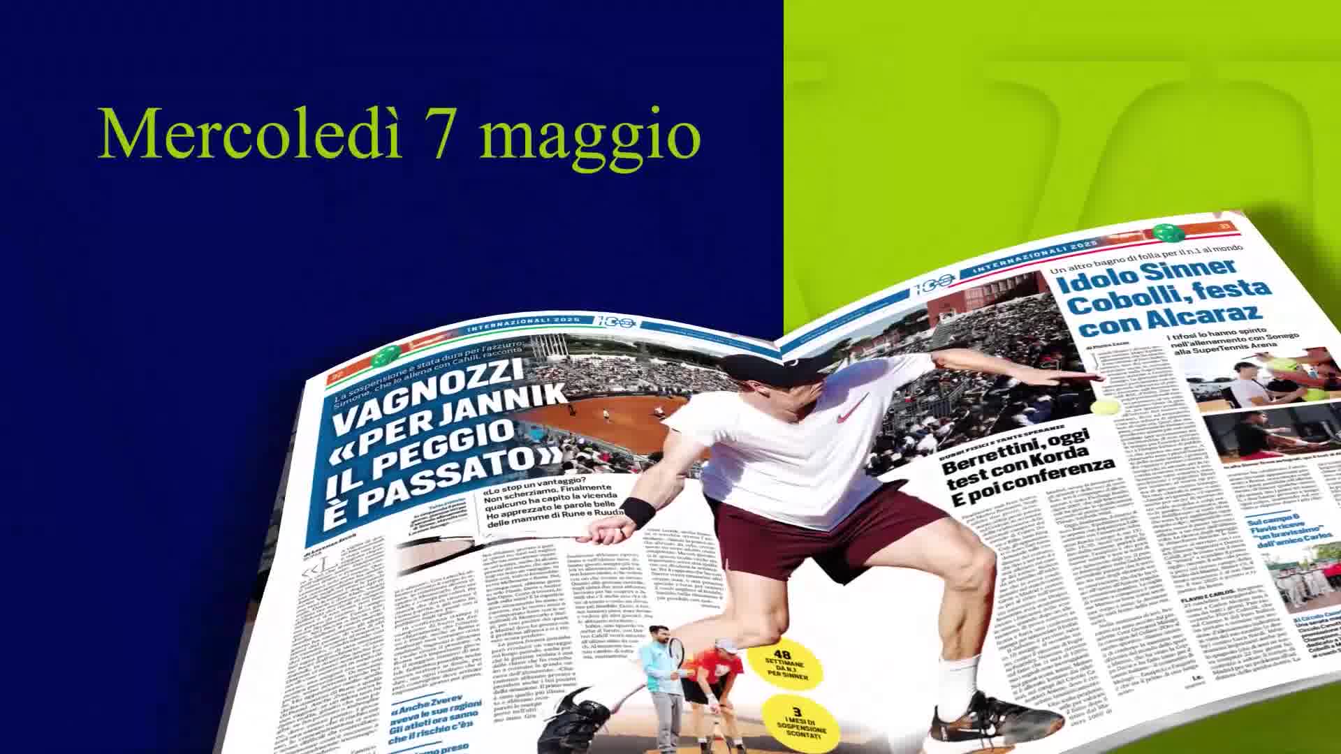 HawkEye, la rassegna della settimana del tennis