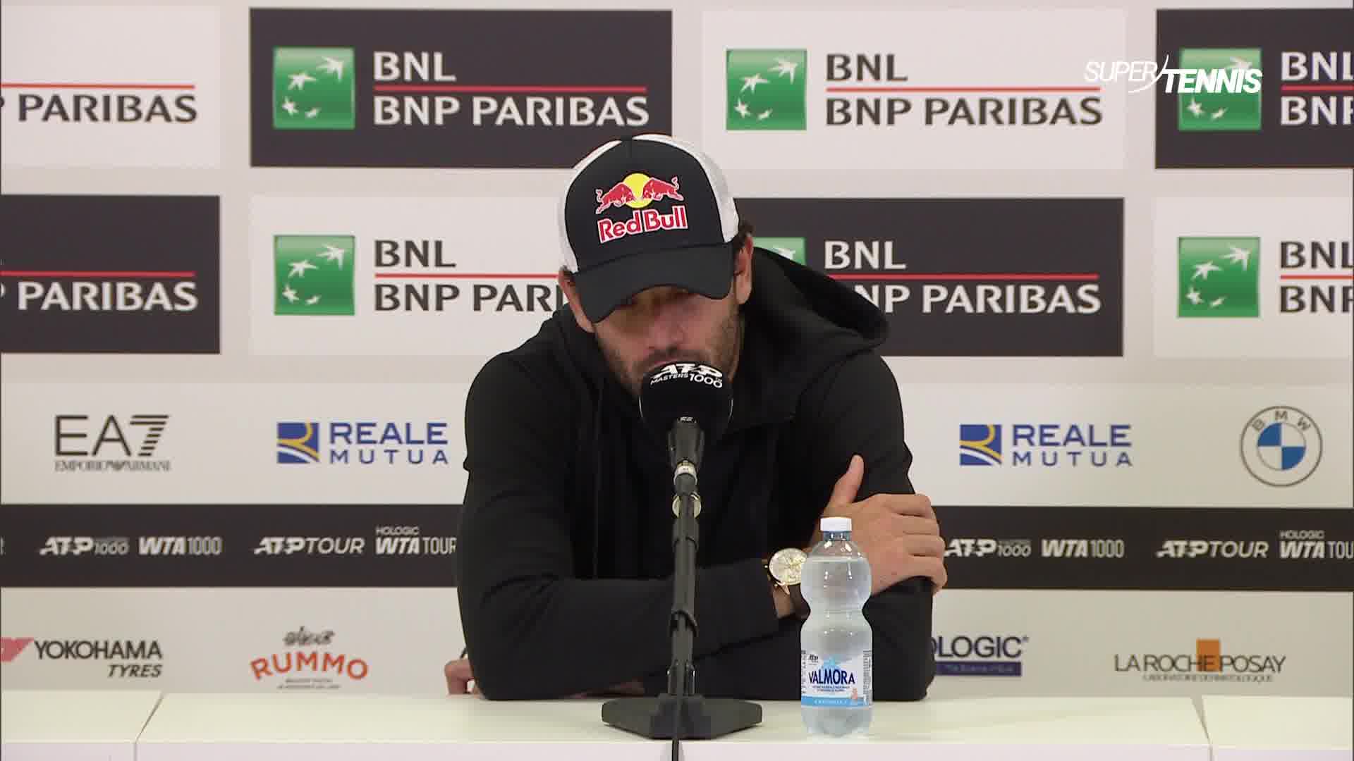 Berrettini: "L'amore per Roma e il tennis mi ha spinto a provarci fino alla fine"