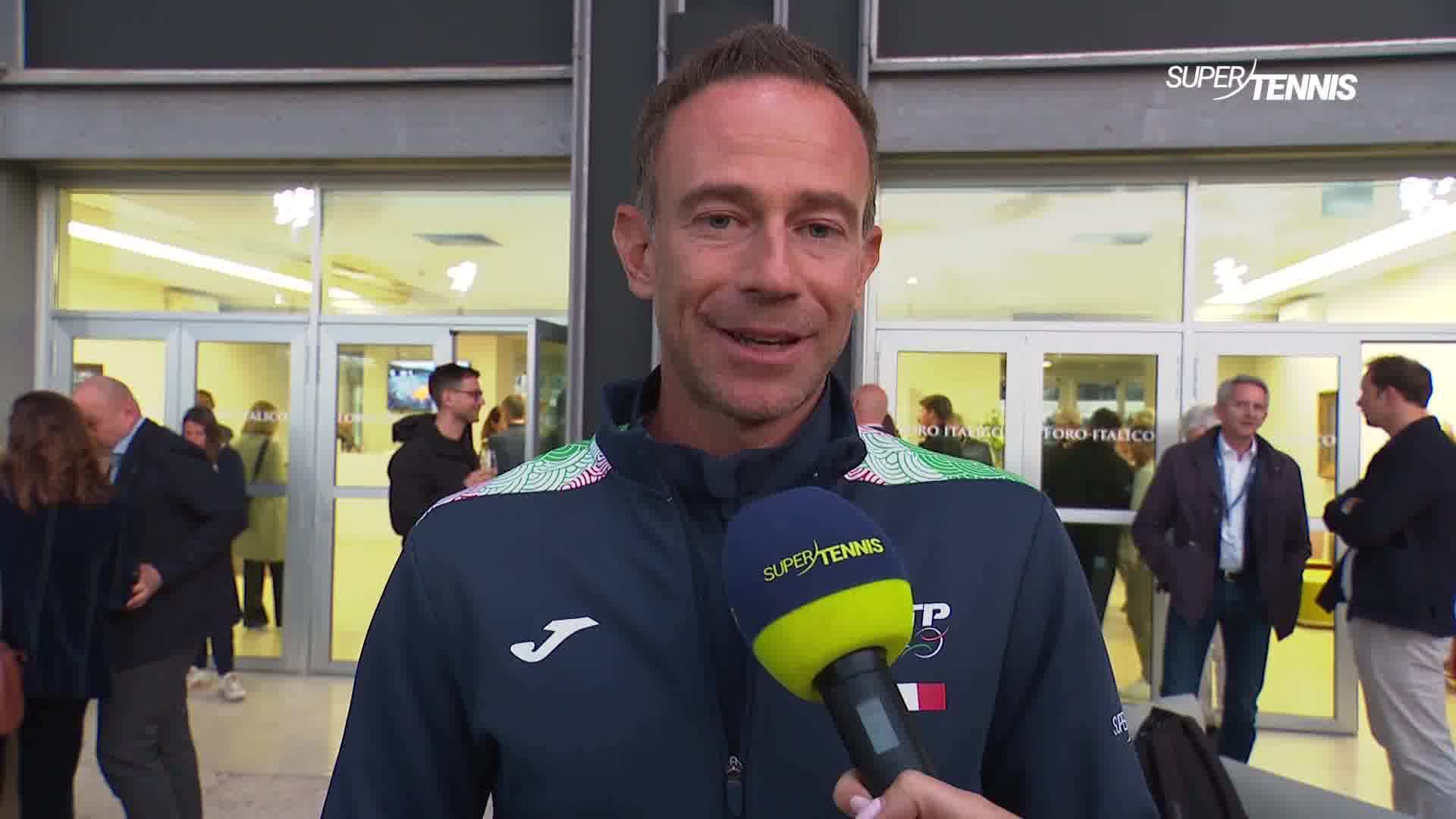Volandri a SuperTennis: "Jas, Muso, Jannik: siamo fortunati ad avere ragazzi così"