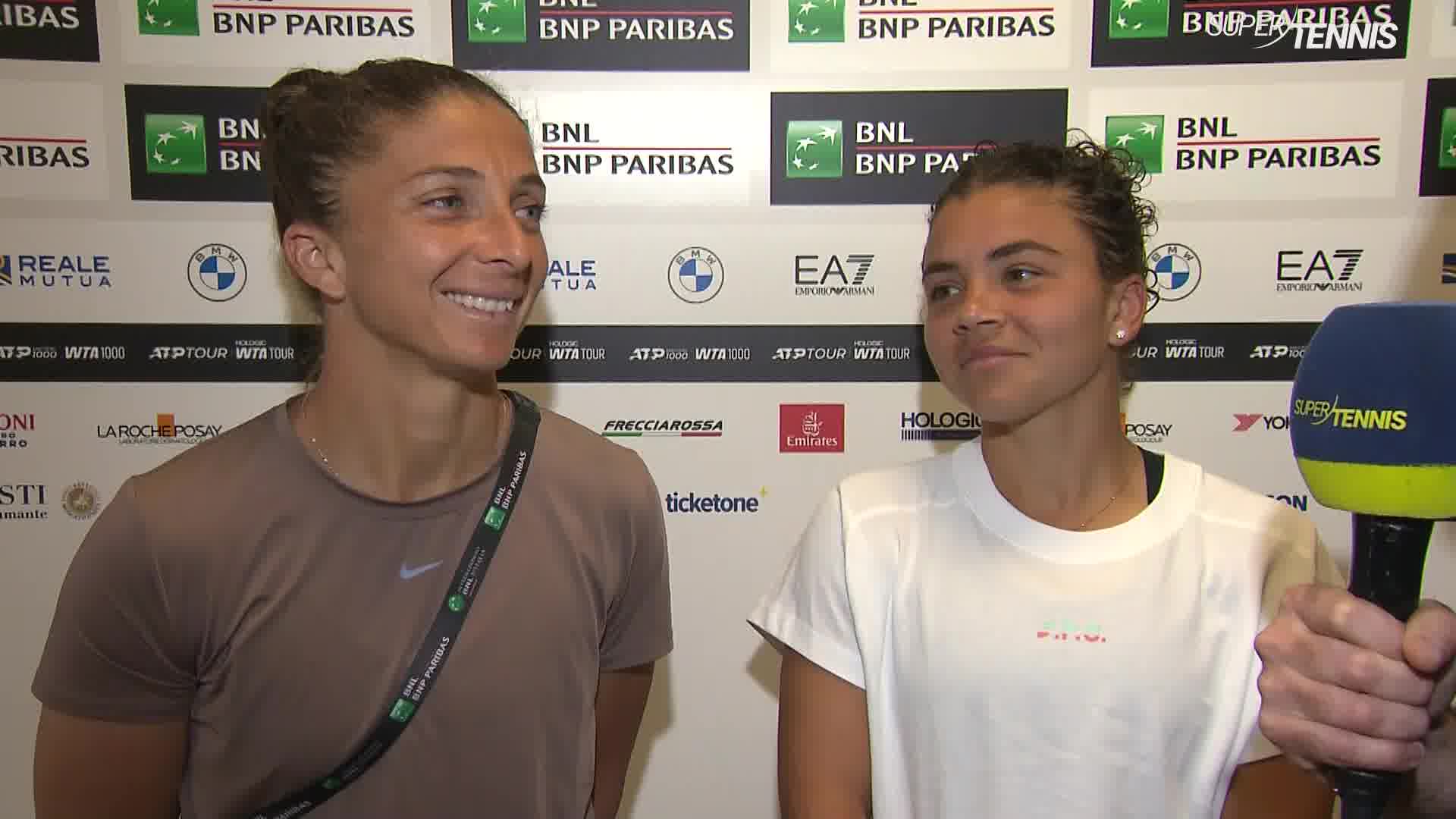 Errani e Paolini: "Abbiamo studiato bene il match contro Andreeva e Shnaider"