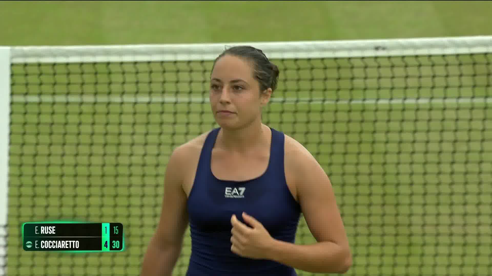 HL | WTA250 'S-Hertogenbosch SF - Ruse vs Cocciaretto