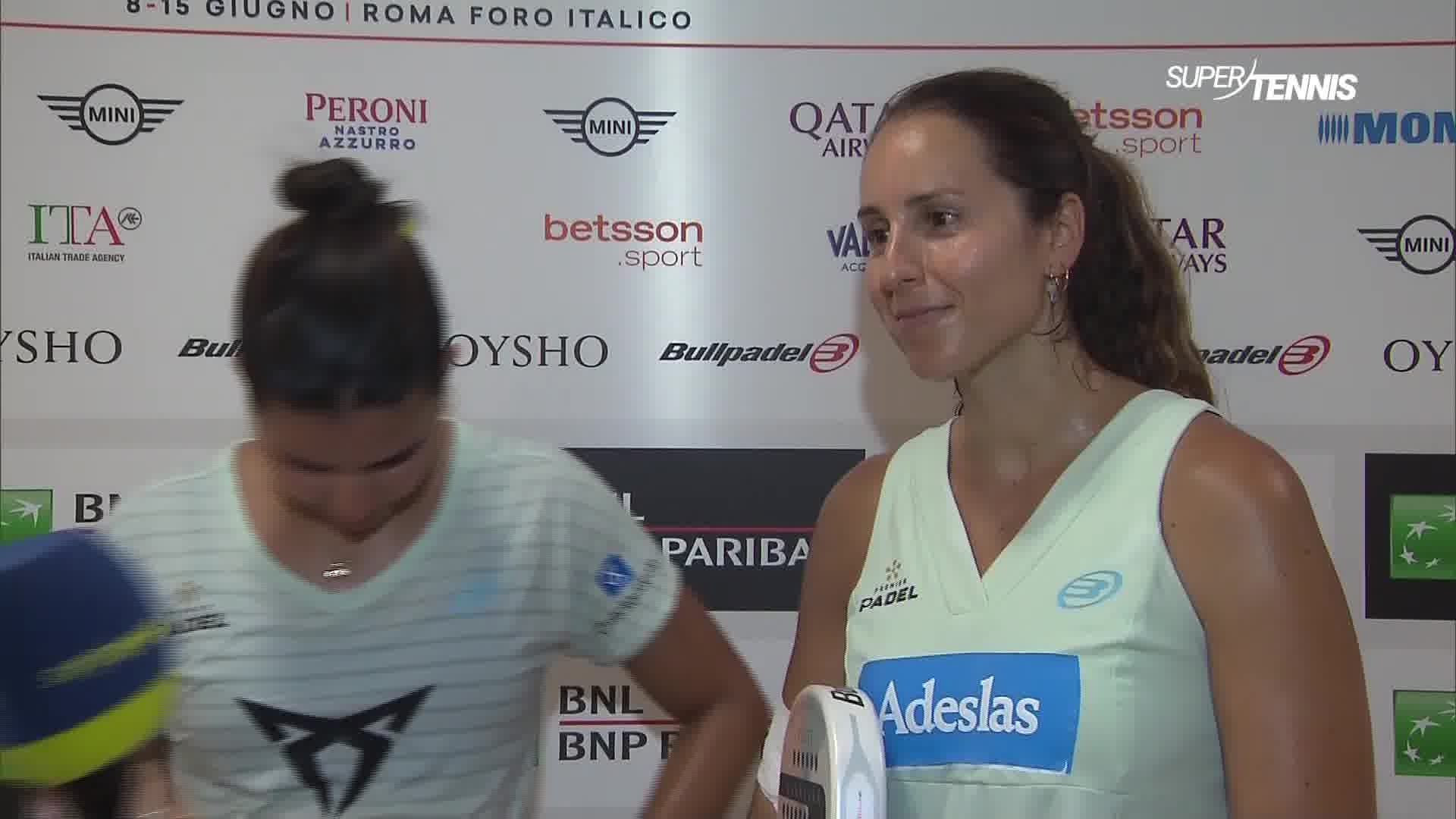 Triay/Brea a SuperTennis: "Felicissime, la finale in un major è sempre importante"