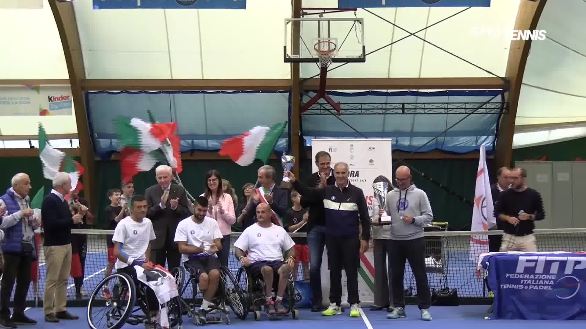 Politanò, la giovane promessa del wheelchair tennis