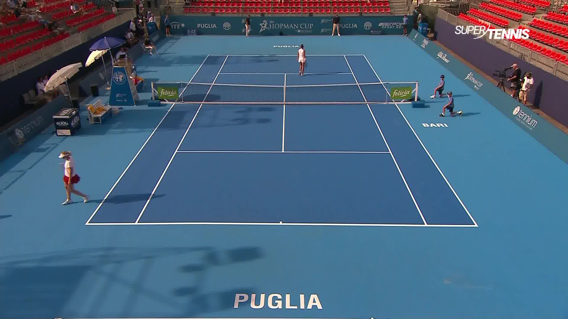 Hopman Cup, Francia-Croazia: gli highights di Paquet-Vekic