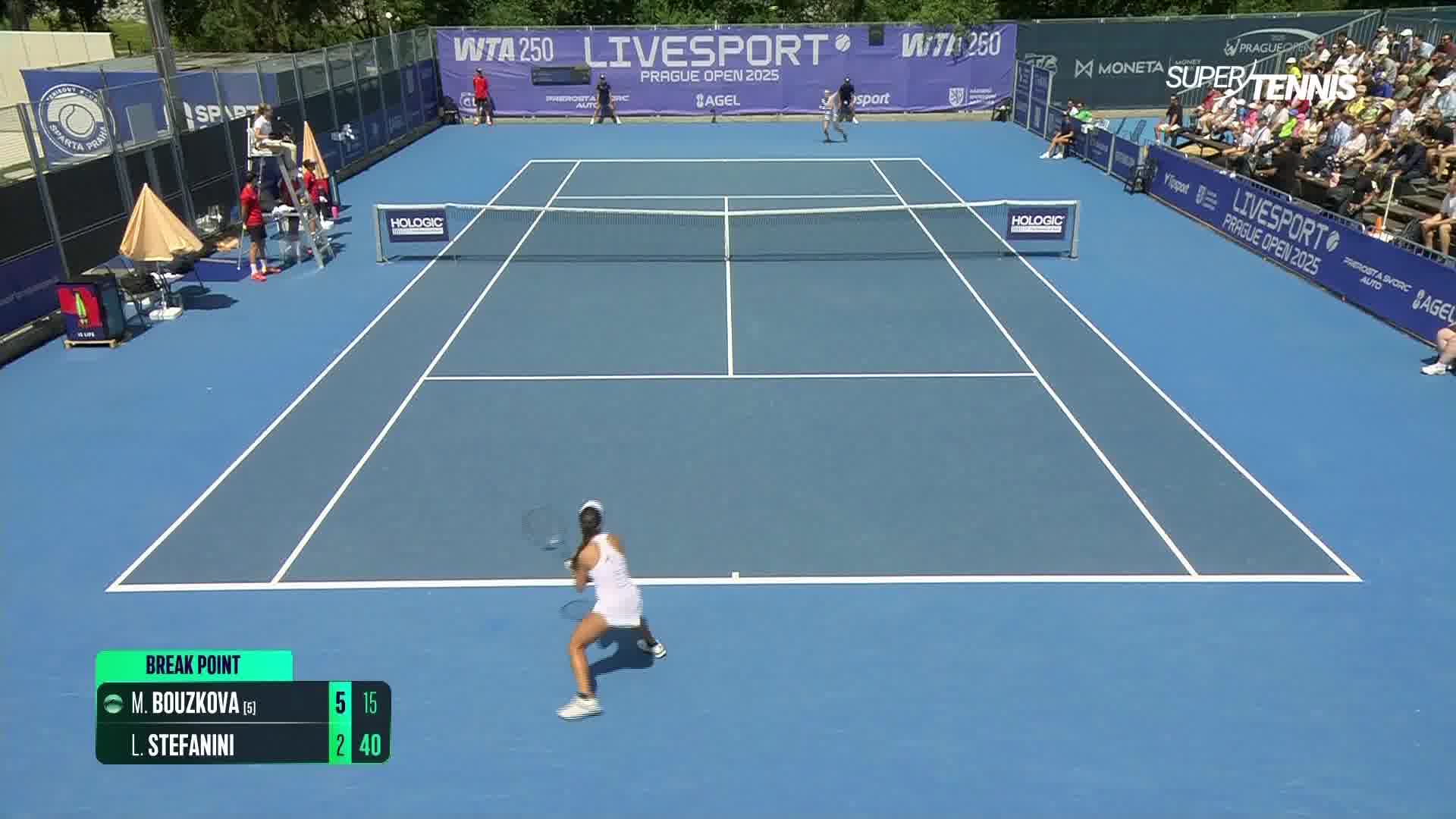WTA Praga ottavi, highlights Bouzkova-Stefanini