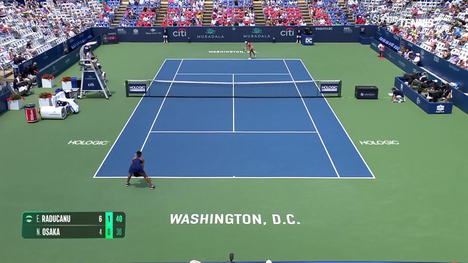 WTA 500 Washington, ottavi: Raducanu-Osaka, gli highlights