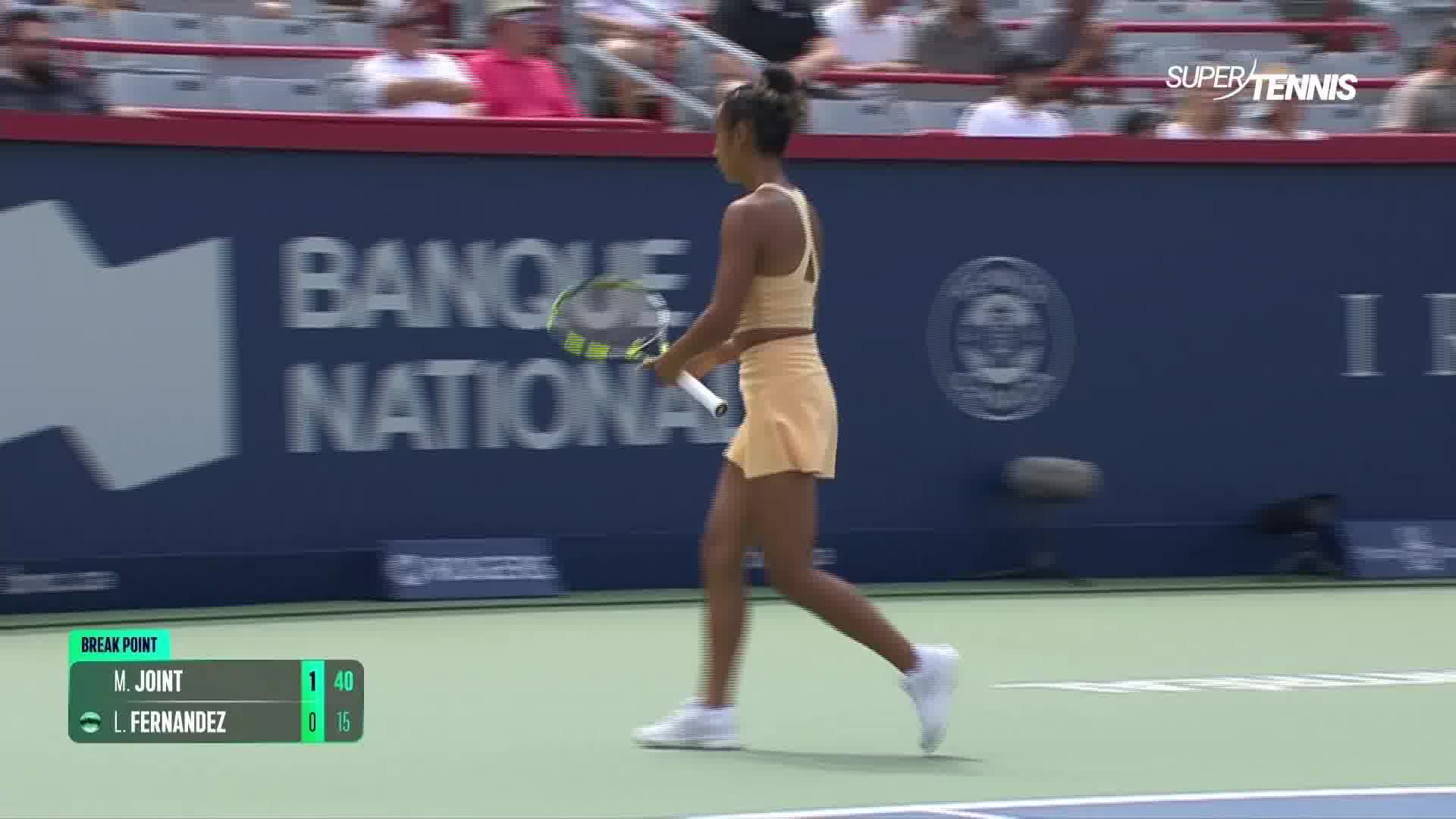 WTA 1000 Montreal, 2°T, Joint-Fernandez, gli highlights