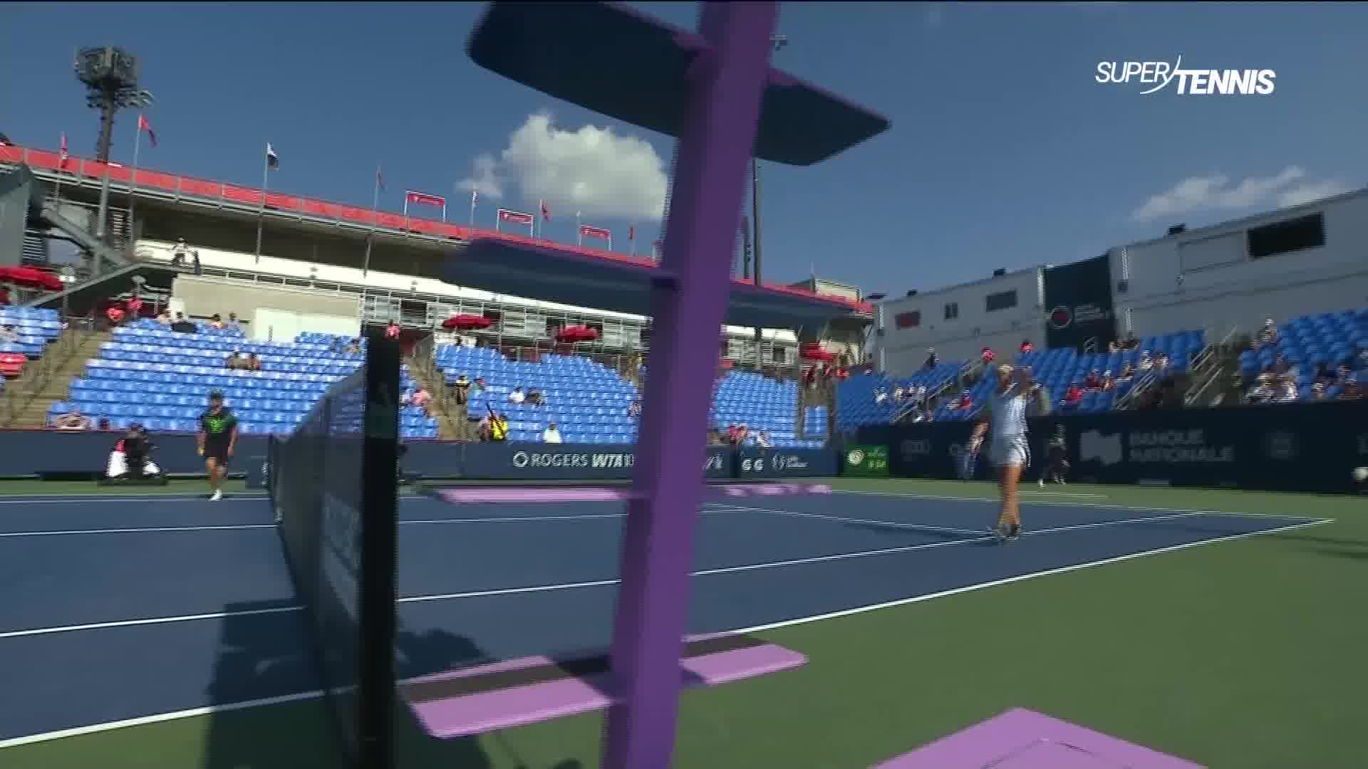 WTA 1000 Montreal, 2°T: Bouzkova-Shnaider, gli highlights