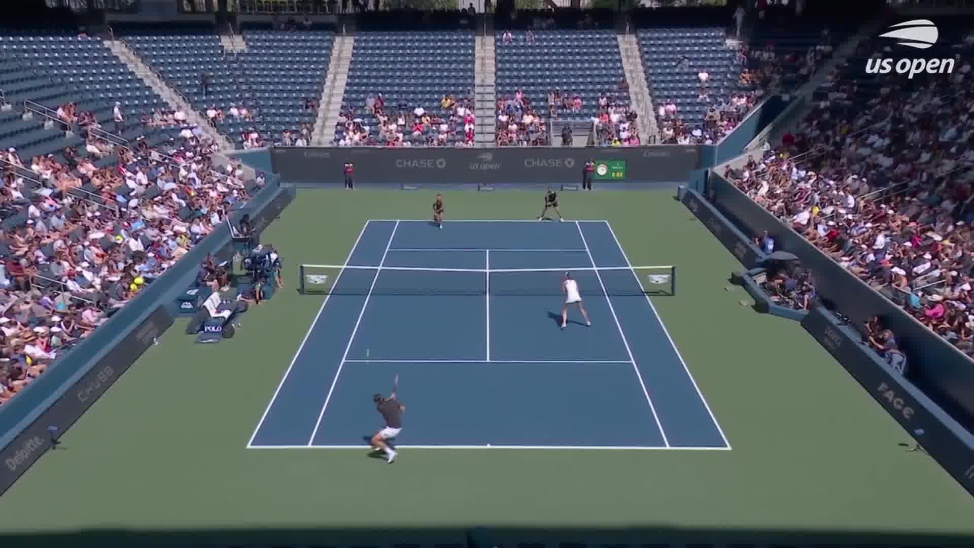 US Open, Doppio Misto: Errani/Vavassori - Rybakina/Fritz, gli highlights