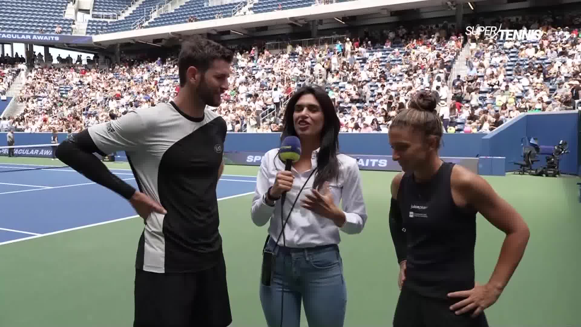 US Open, Errani e Vavassori a SuperTennis: "Siamo una coppia sempre più affiatata"