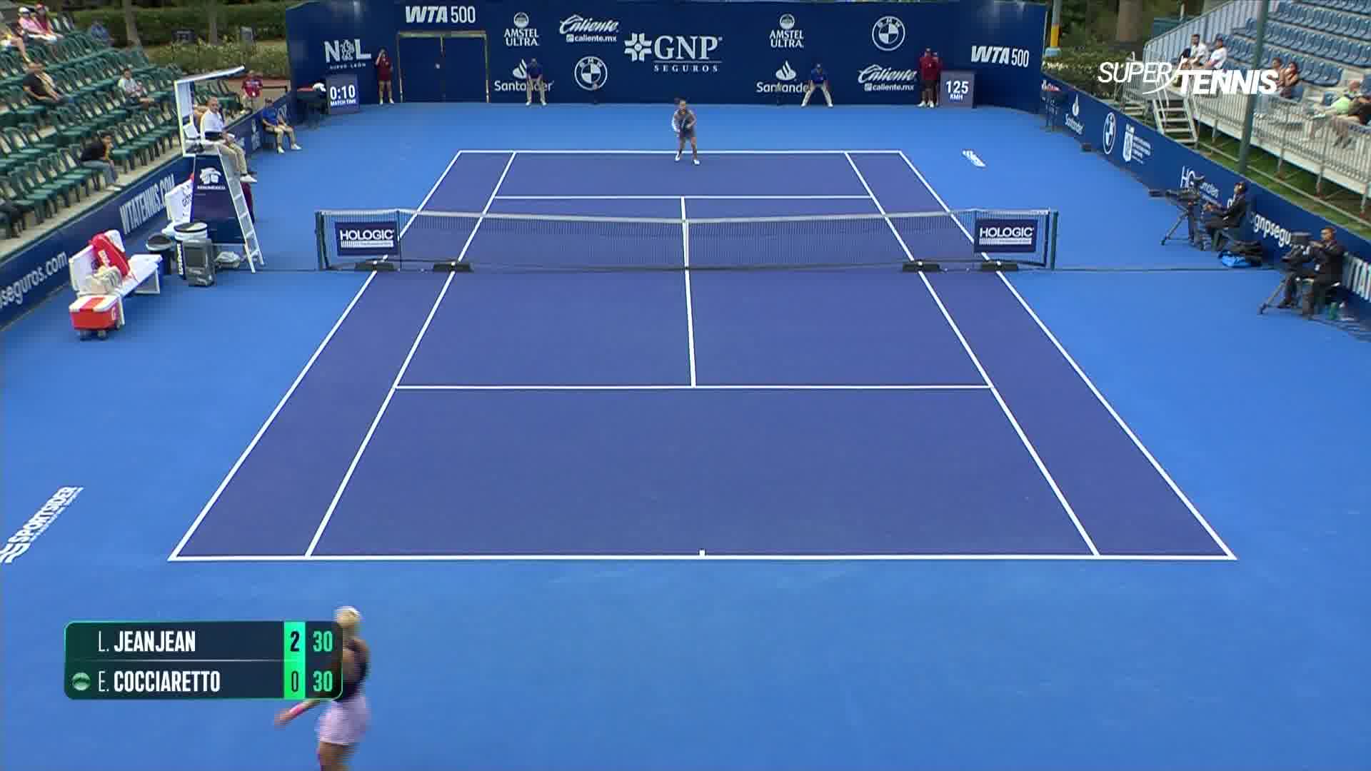 WTA Monterrey su SuperTennis: Cocciaretto-Jeanjean, gli highlights
