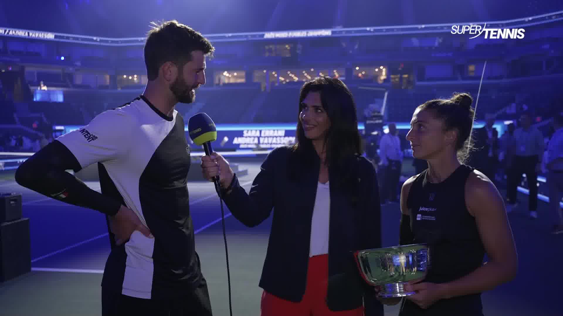 US Open, Errani e Vavassori a SuperTennis dopo il trionfo in doppio misto: l'intervista integrale
