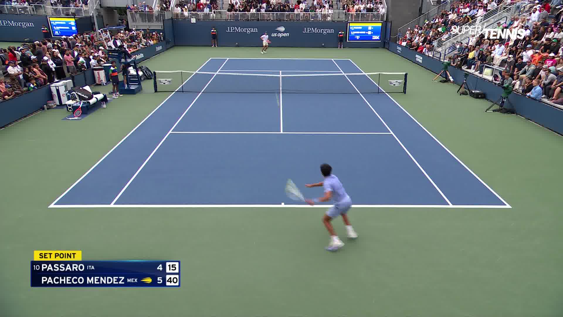 Qualificazioni US Open: Passaro VS Pacheco Mendez, gli highlights