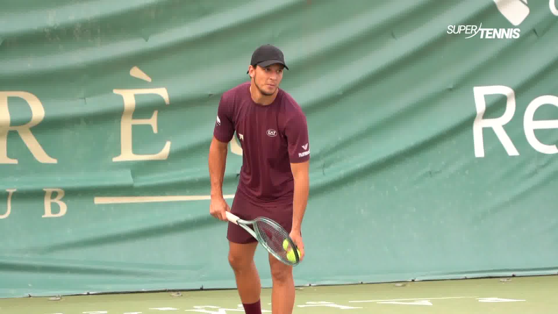 Darderi a SuperTennis: "Posso far bene anche sul cemento"