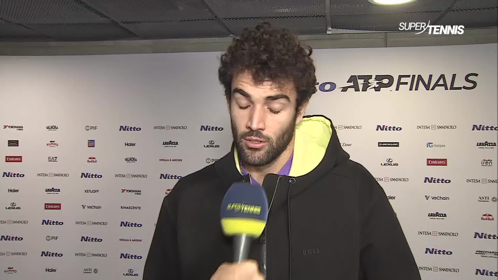 Berrettini a SuperTennis: "Il tennis italiano è impressionante"