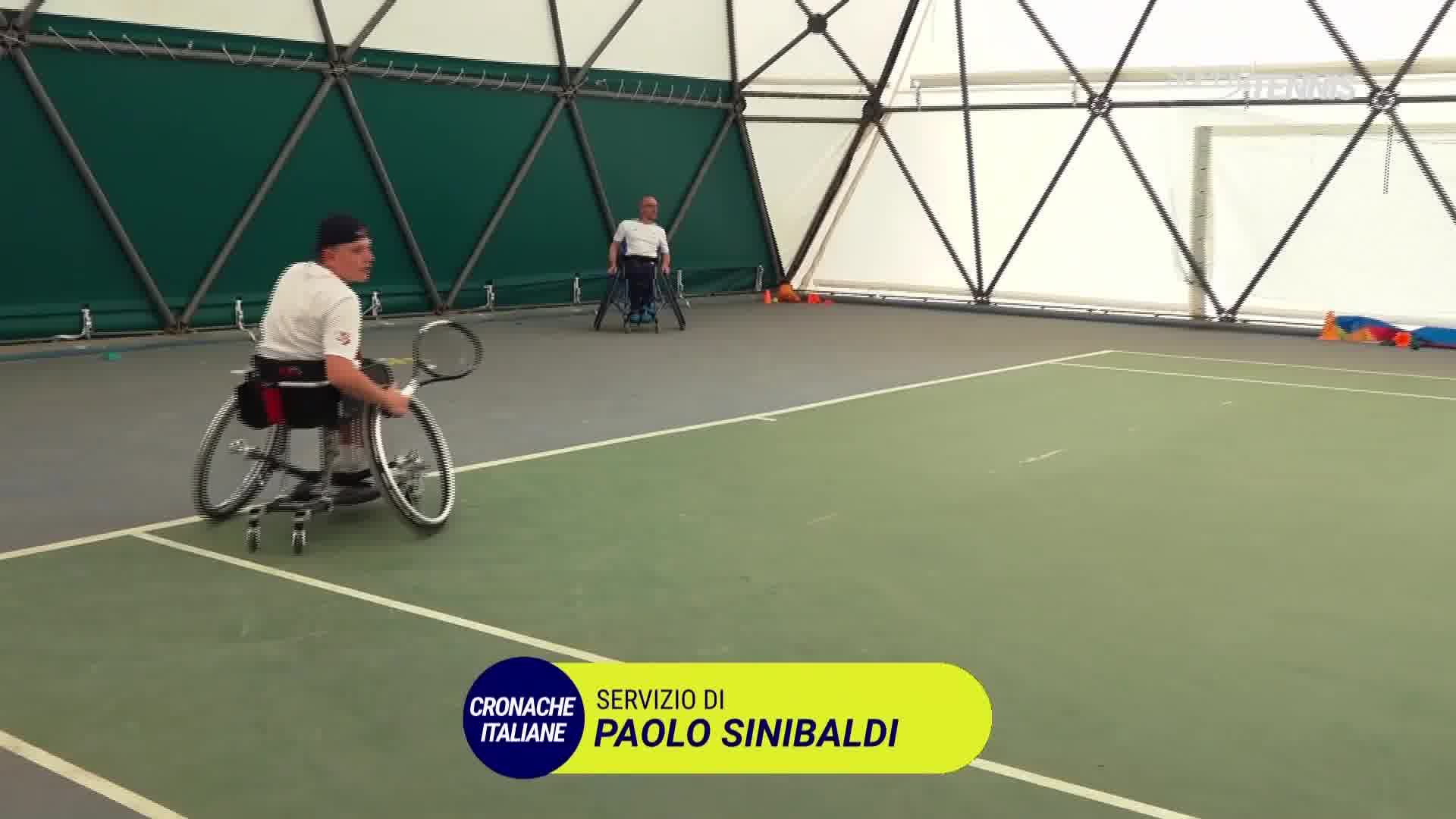 Lorenzo Valentini ai Mondiali junior di wheelchair