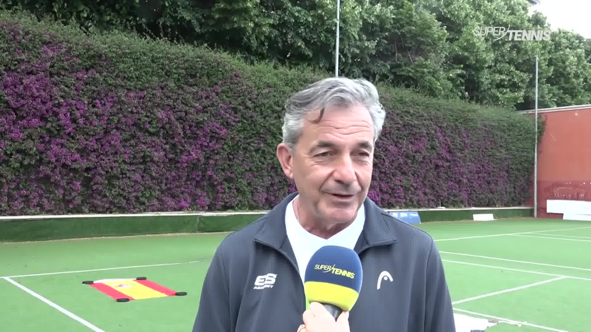 Una giornata con Emilio Sanchez al Tennis Club Vomero