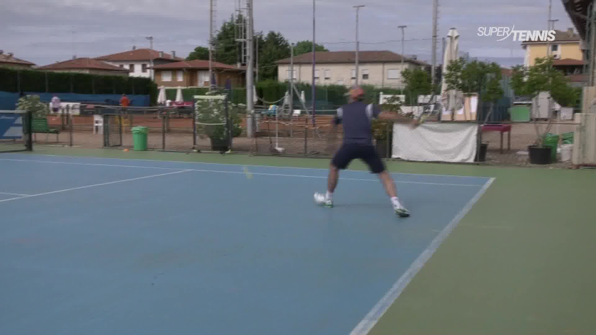 Luca Peruzzo, il n.1 del blind tennis in Italia